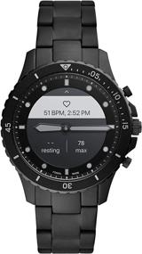 img 1 attached to 🌊 Fossil FB-01 Dive-Inspired Hybrid Smartwatch HR: Always-On Readout, Heart Rate, Activity Tracking, Smartphone Notifications, Message Previews