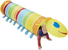 img 2 attached to 🎪 Unleash Fun and Adventure with the Melissa & Doug Giddy Crawl Through Tunnel