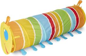 img 4 attached to 🎪 Unleash Fun and Adventure with the Melissa & Doug Giddy Crawl Through Tunnel