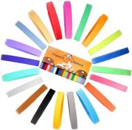 🐶 premium quality 20-color puppy whelping collars – soft, adjustable, and reusable double sided fleece id bands for small dogs, kittens, and newborn pets logo