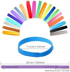 img 3 attached to 🐶 Premium Quality 20-Color Puppy Whelping Collars – Soft, Adjustable, and Reusable Double Sided Fleece ID Bands for Small Dogs, Kittens, and Newborn Pets