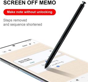 img 2 attached to 🖊️ Черный стилус Afeax Touch S Pen для Galaxy Note 10/ Note 10 Plus/ Note 10 Plus 5G - стилус Touch S Pen без Bluetooth