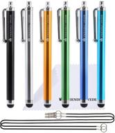 capacitive touch screen stylus 6 pack logo