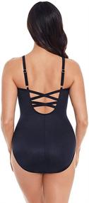 img 2 attached to Miraclesuit Swimwear Captivate Underwire Swimsuit Women's Clothing for Swimsuits & Cover Ups