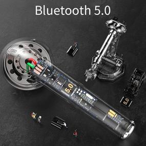 img 1 attached to 🎧 Продвинутые беспроводные наушники: Bluetooth 5.0 TWS стерео наушники с LED-дисплеем батареи и микрофоном - идеально подходят для спорта и активного отдыха.