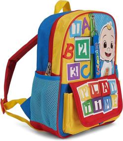 img 1 attached to Cocomelon Interactive Pre School Schoolbag Adjustable