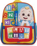 cocomelon interactive pre school schoolbag adjustable logo