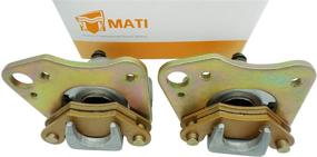 img 3 attached to 🔧 High-Quality Front Brake Caliper Assembly for Polaris ATV Trail BOSS 330 Trail Blazer 330 Hawkeye 325/400 Scrambler 500 Sportsman 400/450/570/800 - 1911540 1911541