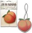 peach air freshener car automotive logo