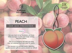 img 2 attached to Peach Air Freshener Car Automotive