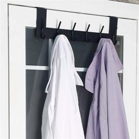 img 2 attached to 🛀 Space Saver Hanging Towel Clothes for Bathroom