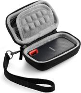 🧳 protective carrying case for sandisk extreme portable ssd (250gb/500gb/1tb/2tb/4tb) - not compatible with pro version logo