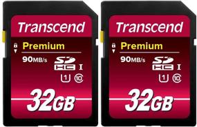 img 3 attached to Transcend SecureDigital UHS 1 Memory 2 Pack