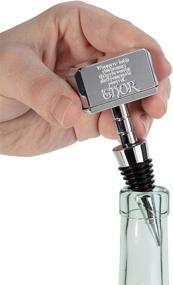 img 2 attached to 🔨 Marvel Thor Mjolnir Hammer Wine Bottle Stopper - Premium Metal Stopper for Fans & Gifts - Officially Licensed Avengers Merchandise