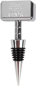 img 3 attached to 🔨 Marvel Thor Mjolnir Hammer Wine Bottle Stopper - Premium Metal Stopper for Fans & Gifts - Officially Licensed Avengers Merchandise