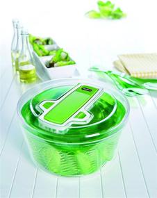 img 3 attached to 🥗 Zyliss E940005 Swift Dry Salad Spinner, Large - Green, Youth Size 11-13