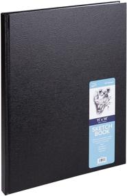 img 1 attached to 📚 Pro-Art Pro Art Hard Bound Sketch Book, 11x14-Inch, Black (110 Pages): A Versatile Tool for Artists!