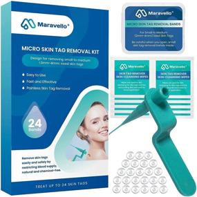 img 4 attached to 🏻 Maravello Skin Tag Remover: Easy and Painless Skin Tag Removal Kit with 24 Micro Bands