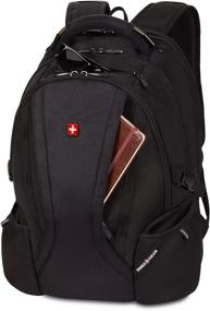 img 1 attached to 🎒 SwissGear ScanSmart Laptop Backpack - Ideal for Outdoor, Travel, School - Fits 16" Notebook Computers