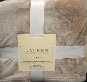 img 1 attached to Lauren Ralph Classic Micromink Blanket Bedding in Blankets & Throws