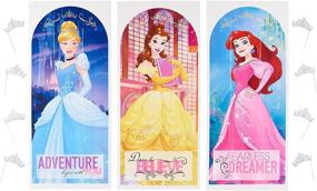 img 2 attached to 👑 Disney Princess Backdrop and Props Photo Kit by American Greetings