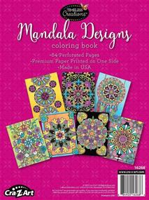 img 1 attached to 🎨 Cra-Z-Art Timeless Creations: Mandala Creative Coloring Book for Adults - Unleash Your Inner Artist!