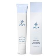 🦷 morning frost snow whitening toothpaste logo