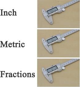 img 1 attached to 💻 DC8001 Digital Stainless Fractions Precision