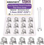 smseace injection clamps stainless adjustable logo