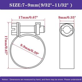 img 3 attached to Зажимы для инъекций Smseace из нержавеющей стали, регулируемые