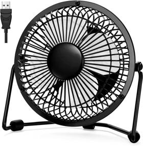 img 4 attached to Stay Cool Anywhere with MerLerner Portable Cooling 360°Rotation Powered