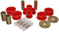 🔧 enhance performance: energy suspension front control arm bushing set for subaru - model 19.3101r logo