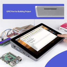 img 1 attached to 📱 SunFounder RasPad 3.0 - A Raspberry Pi 4B Tablet with 10.1" Touchscreen, Built-in Battery, and Onboard Audio for IoT, Programming, Gaming, and 3D Printing