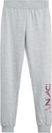 детские спортивные брюки dkny joggers heather: стильная и удобная детская одежда. логотип