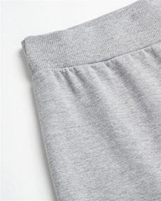 img 3 attached to Детские спортивные брюки DKNY Joggers Heather: стильная и удобная детская одежда.