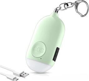 img 4 attached to 🔒 Safesound Personal Alarm Siren Song - 130dB Self Defense Alarm Keychain with Emergency LED Flashlight, USB Rechargeable - Security Personal Protection Device for Women, Girls, Kids, and the Elderly