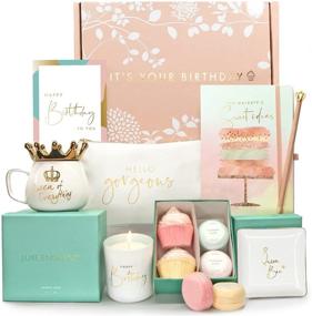 img 4 attached to Exquisite Happy Birthday Box for Women: Uniquely curated gifts to celebrate your favorite women - Perfect for best friends, sisters, daughters, and moms - Luxe England Gifts