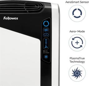 img 1 attached to 🌬️ Fellowes AeraMax 300 Large Room Air Purifier - Advanced Mold, Odor, Dust, Smoke, Allergen, and Germ Eliminator with True HEPA Filter and 4-Stage Purification, White