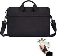 👜 durable and stylish portable carrying case for xp-pen artist12, artist 13.3pro, wacom one dtc133, huion kamvas 13, kamvas pro 13, kamvas pro 12, q11k - black with strap logo