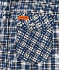 img 2 attached to 👕 Stay Safe in Style: Wrangler Flame Resistant Western Pocket Shirts for Men