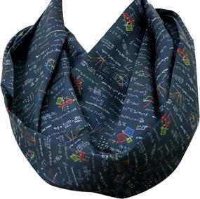 img 4 attached to 🧮 Di Capanni Math Infinity Scarf: Perfect Algebraic Accessory for Woman Engineers, Teachers, Nerds, and Geeky Students