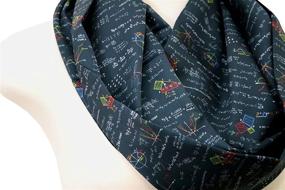 img 2 attached to 🧮 Di Capanni Math Infinity Scarf: Perfect Algebraic Accessory for Woman Engineers, Teachers, Nerds, and Geeky Students