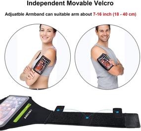 img 1 attached to 📱 Durable Samsung Exercise Armband for Running and Training