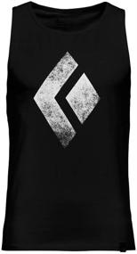 img 1 attached to Black Diamond Chalked Up Tank Men's Clothing for Shirts