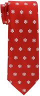 🎄 retreez christmas snowflakes microfiber boys' accessories: stylish neckties for the holiday season logo