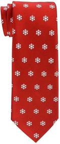 img 3 attached to 🎄 Retreez Christmas Snowflakes Microfiber Boys' Accessories: Stylish Neckties for the Holiday Season