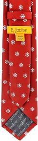 img 1 attached to 🎄 Retreez Christmas Snowflakes Microfiber Boys' Accessories: Stylish Neckties for the Holiday Season