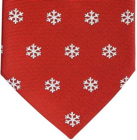 img 2 attached to 🎄 Retreez Christmas Snowflakes Microfiber Boys' Accessories: Stylish Neckties for the Holiday Season