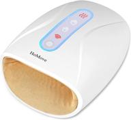 👐 optirelieve homove cordless hand massager: electric hand massager with 3-level air pressure compression, heated massage for arthritis relief, carpal tunnel and finger numbness logo