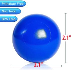 img 3 attached to 🏀 Vibrant Colors Plastic Balls for Sports & Outdoor Play by Playz